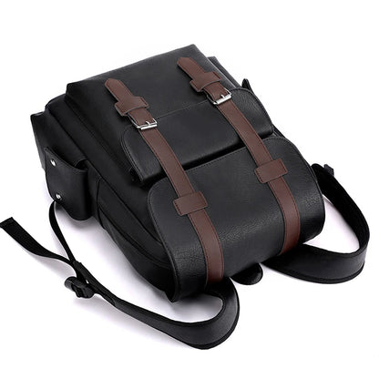 17.3-inch laptop backpack - Business briefcase, large capacity, adjustable shoulder straps, travel backpack