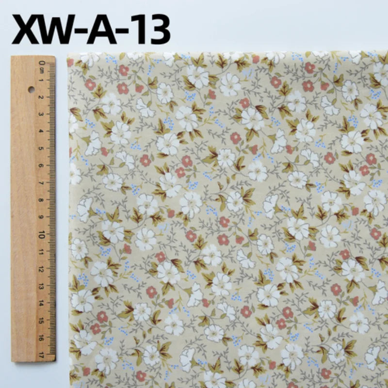 Fabric cotton handmade diy bedding flowers garden flowers pure cotton printing fabric twill cotton fabric sewing