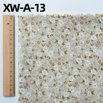 Fabric cotton handmade diy bedding flowers garden flowers pure cotton printing fabric twill cotton fabric sewing