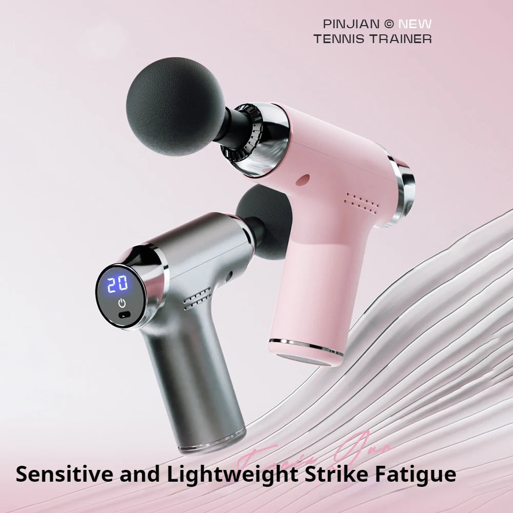 Mini Massage Gun Deep Tissue Muscle Relief Electric Portable for Home Gym Sports Recovery Rechargeable Tool