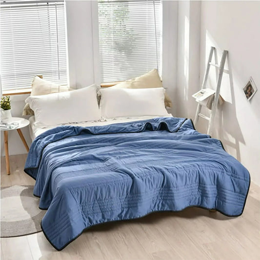 Summer Cooling Blanket For Bed Weighted Blankets For Hot Sleepers Adults Kids Home Couple Bed Air Condition Comforter Quilt