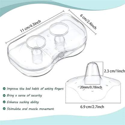 2Pcs Silicone Breastfeeding Nipple Protectors Feeding Mother Nipple Shields Protection Cover Soft Milk Feeding Nursing Shield