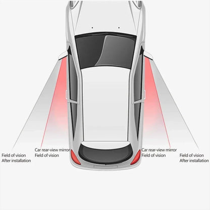 2/1PCS Car Auxiliary Blind Spot Mirror 360° Wide-Angle Adjustable HD Convex Mirrors Automotive Parking Reversing Rearview Mirror