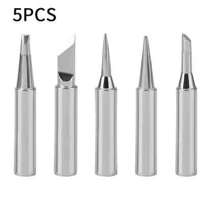 5PCS/10PCS Soldering Iron Tips Soldering Iron Head Set DIY Electric Soldering Iron Replacement Tip Repair