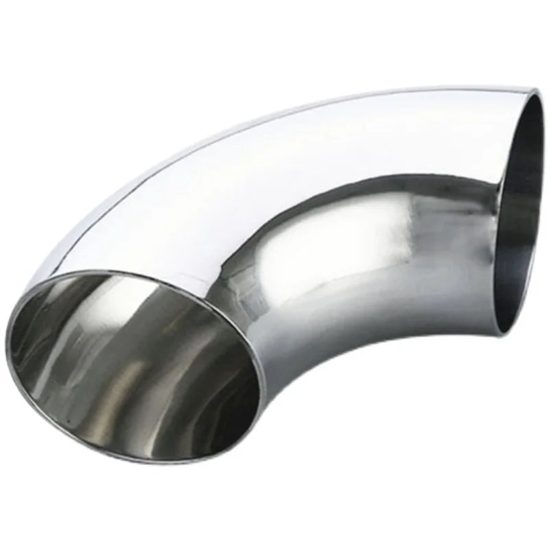 1Pc 304 Stainless Steel 90 Degree Angle Rectangular Welded Elbow Sanitary Fittings Exhaust Pipe Modified DIY Brewing Equipment
