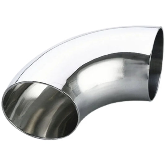 1Pc 304 Stainless Steel 90 Degree Angle Rectangular Welded Elbow Sanitary Fittings Exhaust Pipe Modified DIY Brewing Equipment