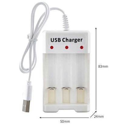 Rechargeable AA Battery Li-ion Battery Lithium Battery Charger Battery Charging Station Batteries USB Charger Battery Charger