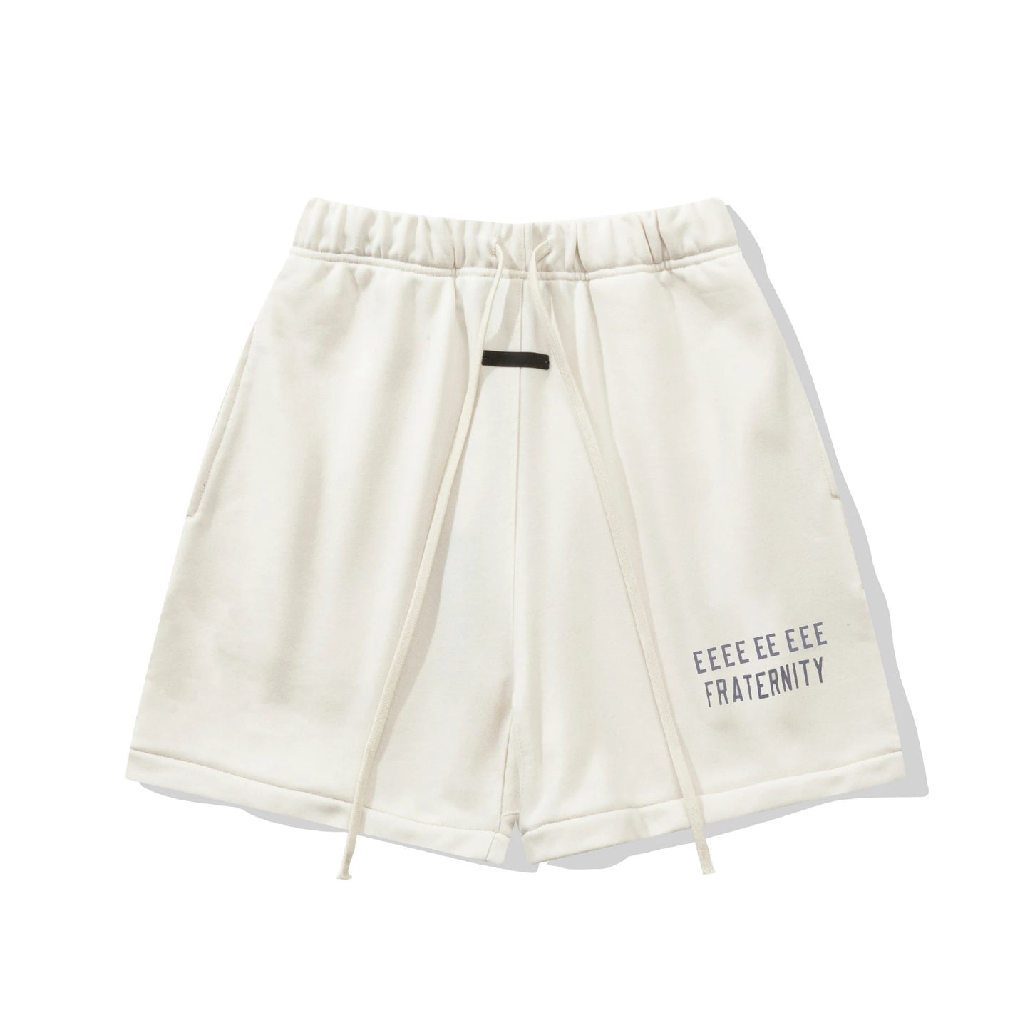 Fashion Design Men's T-shirts Two Rows Letter Logo Streetwear Designer Brand Men's T-shirts Sets