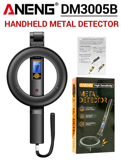 Metal Detectors ANENG DM3005B Handheld Portable High Sensitivity Metal Detector Underground Underwater Metal Finder Test Tools