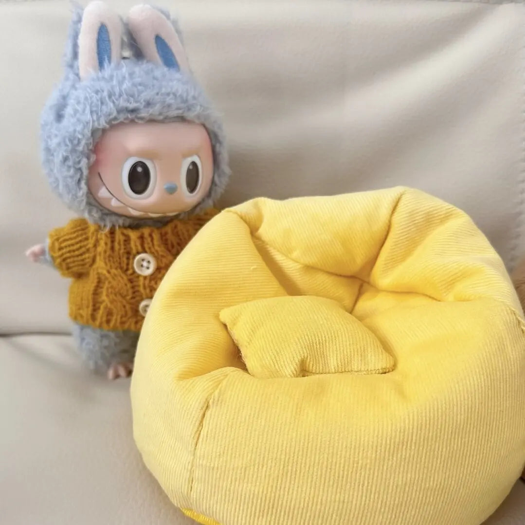 Labubu 3.0 Big into Energy Series Clothes  Labubu Mini Lazy Sofa Labubu Accessories