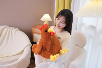 Plush toy chicken doll cute hen ragdoll girl pillow big chick children's day gift doll