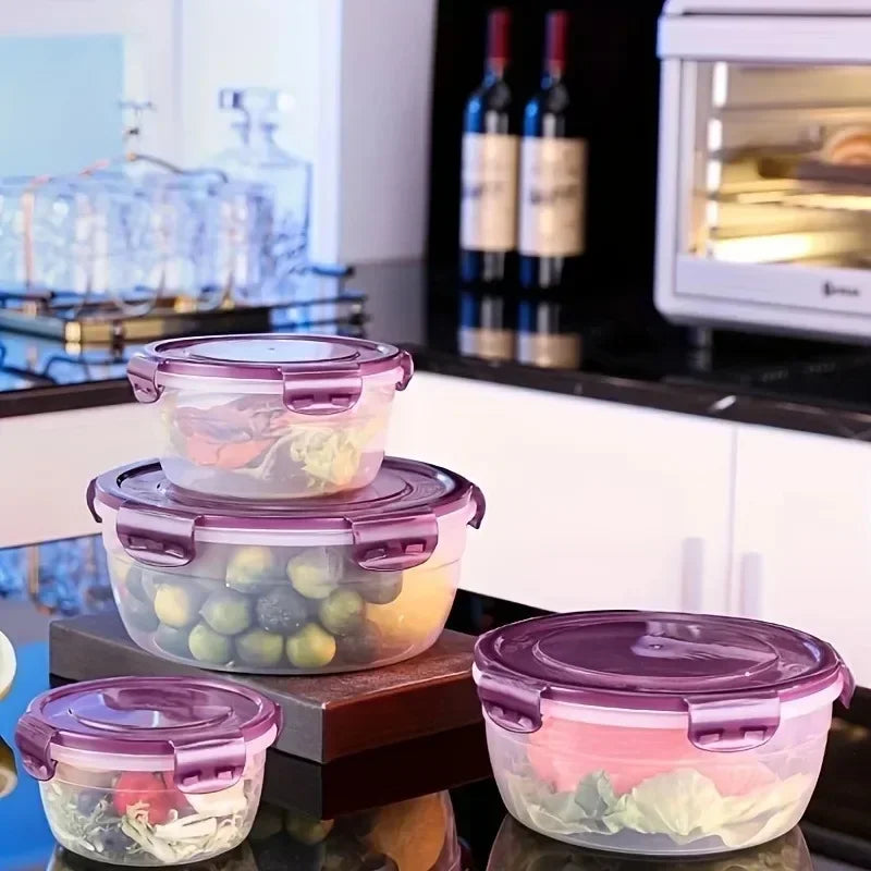 Fridge Organizer Food Storage Containers Fresh Fruit Refrigerator Storage Box Snack Sealed Jar Lunch box Kitchen organizer