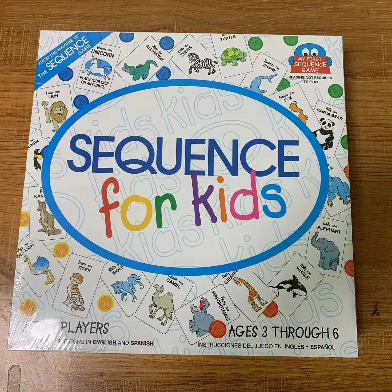 SEQUENCE Board Game for Kids - Exciting and Challenging Game of Strategy and Luck, Play with Friends and Family