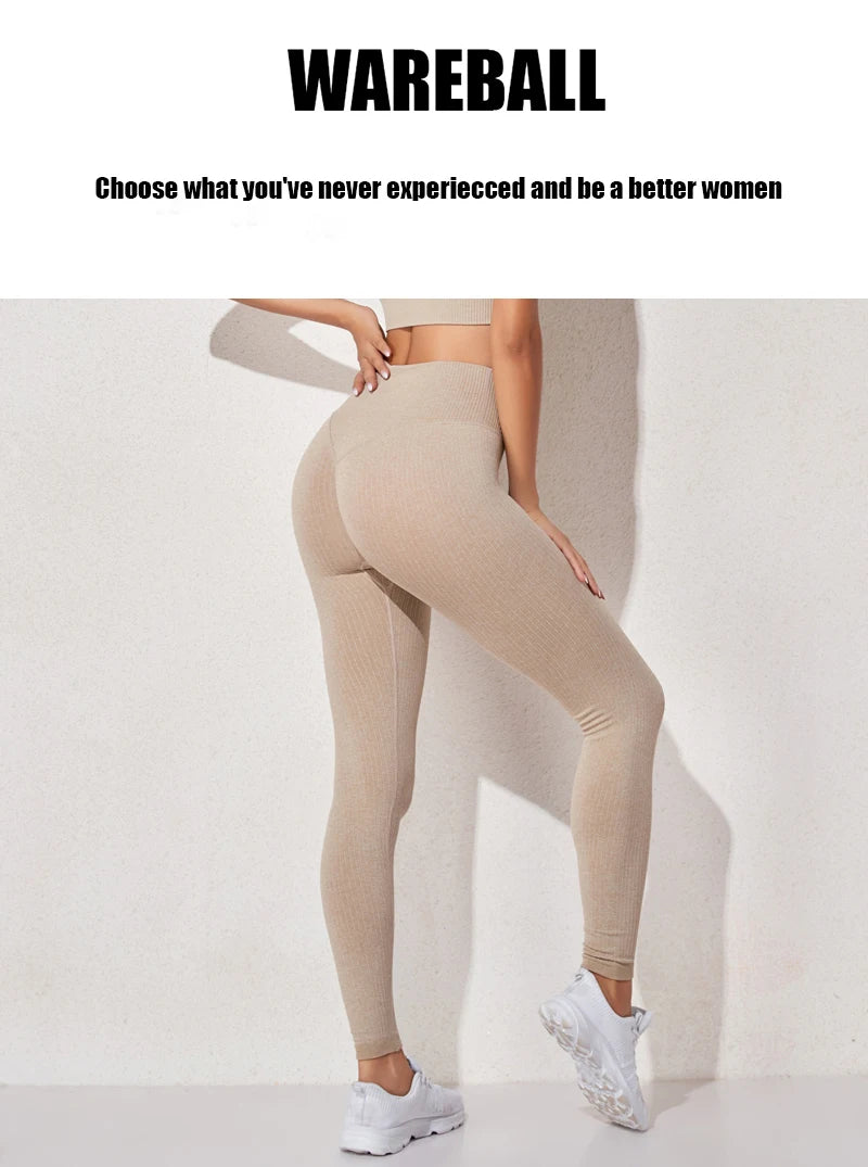 New Yoga Pants Sports Clothing Seamless Legging Solid High Waist Full Length Workout Leggings for Fittness Yoga Leggings