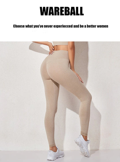 New Yoga Pants Sports Clothing Seamless Legging Solid High Waist Full Length Workout Leggings for Fittness Yoga Leggings