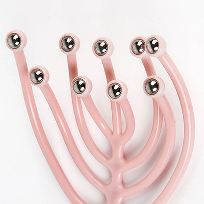 Head Massager Comfortable Stress Relief Tool Scalp Scratcher Portable Neck Massage Tool For Stress Relief Home Relaxation