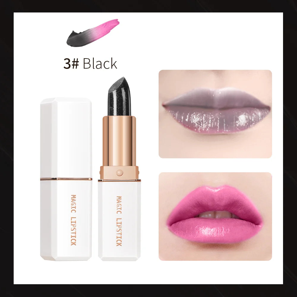 Magic Lipstick Temperature Color Changing Lip Stain Gloss Moisturizing Long Lasting Waterproof Lip Balm 6Colors Women Lipstick