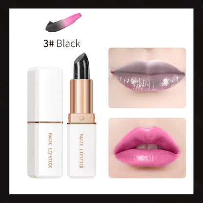 Magic Lipstick Temperature Color Changing Lip Stain Gloss Moisturizing Long Lasting Waterproof Lip Balm 6Colors Women Lipstick