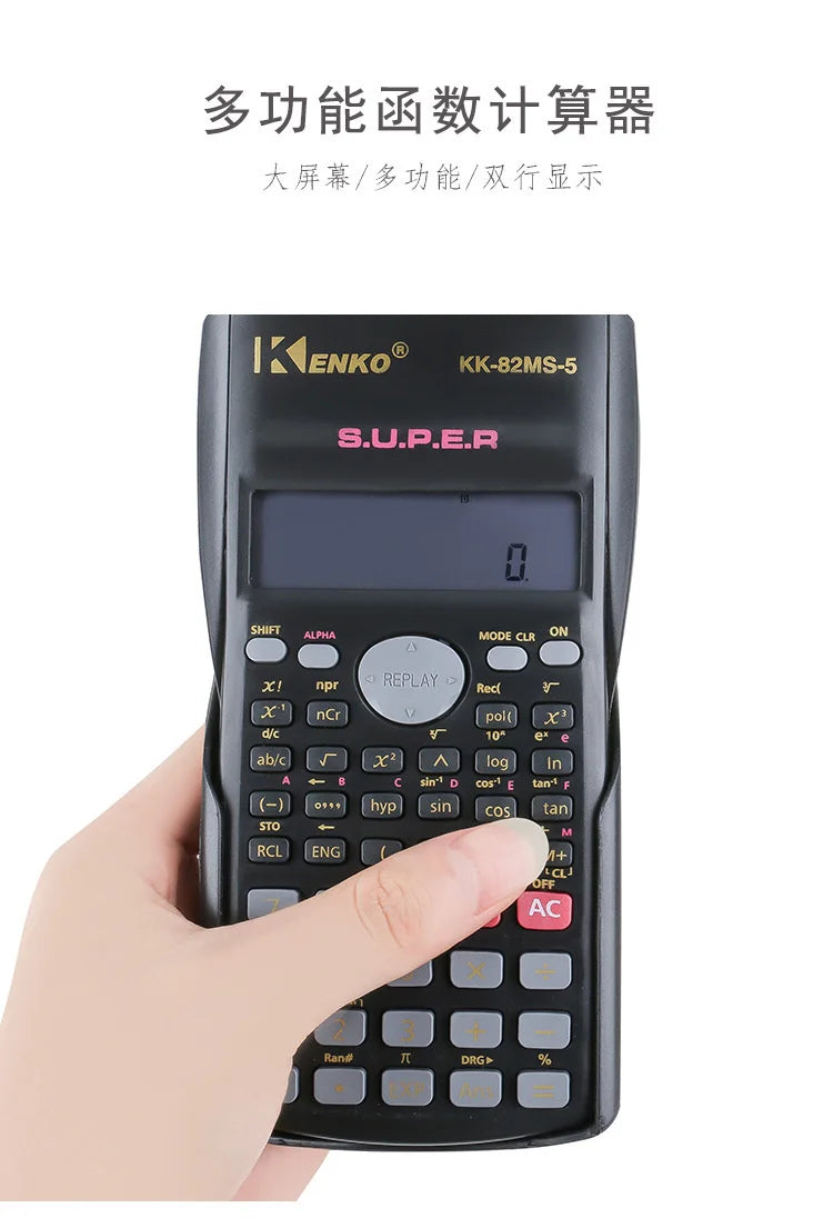 School Engineering Scientific Calculator Students Stationary Calculating Tools Exam Creative Calculator