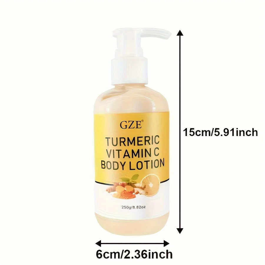 GZE TURMERIC VITAMIN C BODY LOTION Vitamin C Cream Face & Body Lotion, Moisturizer Firming & Brightening