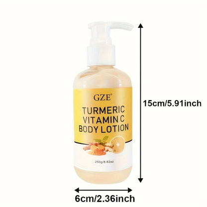 GZE TURMERIC VITAMIN C BODY LOTION Vitamin C Cream Face & Body Lotion, Moisturizer Firming & Brightening