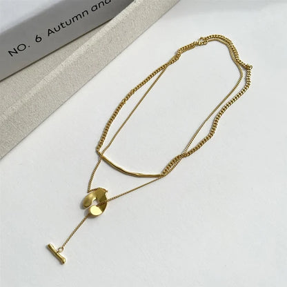 Fashion Jewelry Accessories Two Wearing Method Pendant Chain Necklace For Women Female Popular Style Hot Sale Party Gift