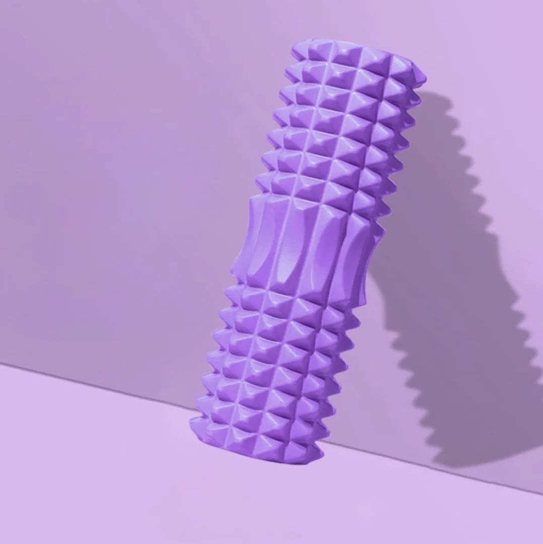 1PC Hollow Foam Massage Roller - High-Density EVA Yoga Roller for Muscle Recovery, Physiotherapy & Sports Anti-Slip Design