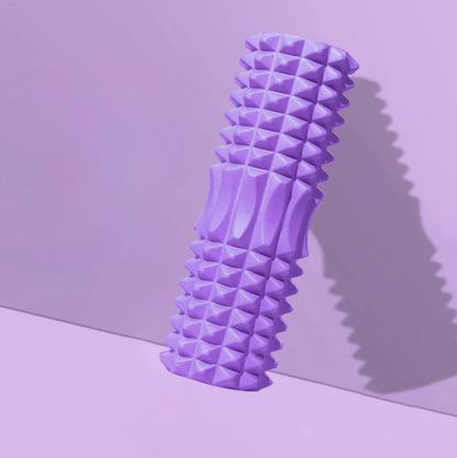 1PC Hollow Foam Massage Roller - High-Density EVA Yoga Roller for Muscle Recovery, Physiotherapy & Sports Anti-Slip Design