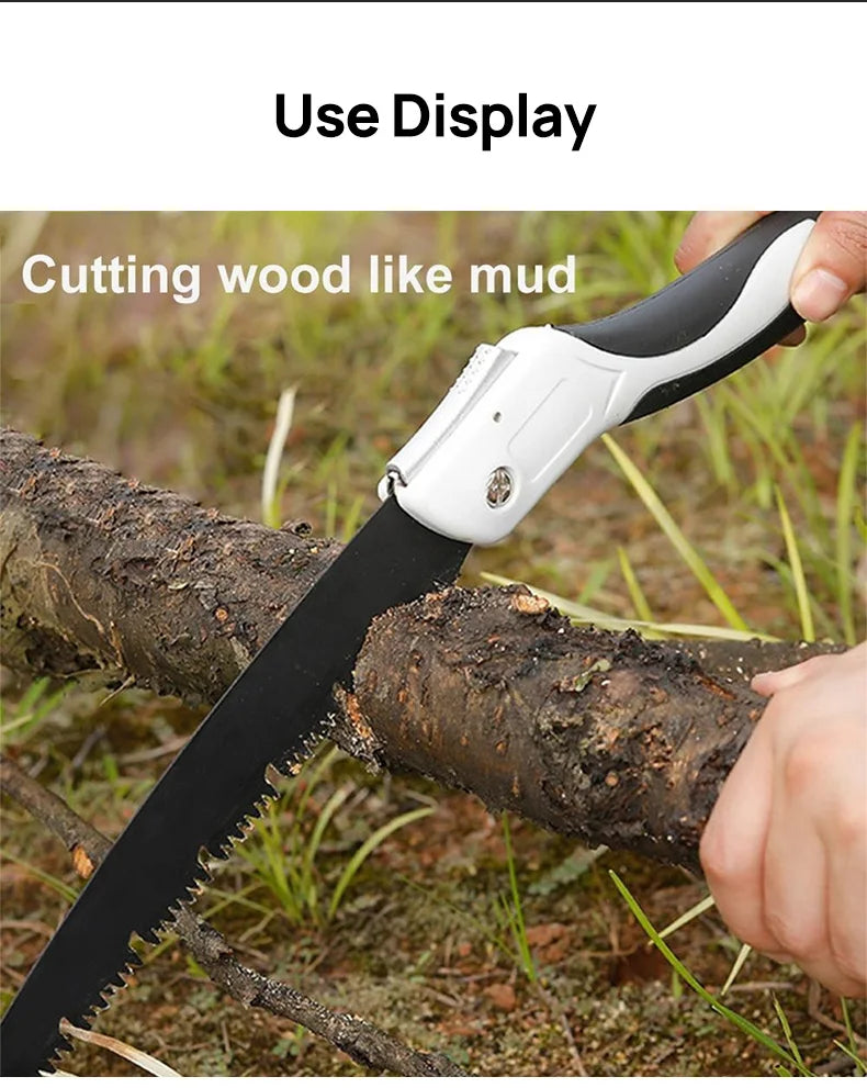 Folding Saw Woodworking Saw Household Hand Saw Fruit Tree Pruning Garden Saw Outdoor Wood Cutting Saw Tool Saw