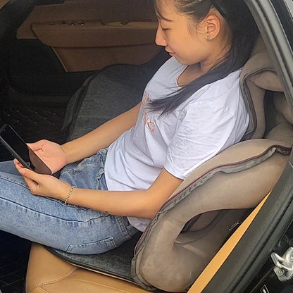 Inflatable Travel Neck Air Pillow Headrest Support Cushion Soft Sleep Pillows for Airplane Sleeping Car Train Office Home 바디필로우