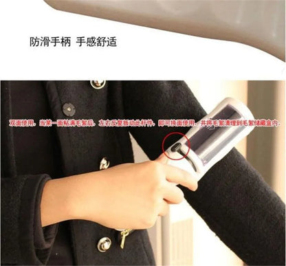 Electrostatic Static Clothing Dust Pet Hair Cleaner Remover Brush Dog Cat Hair From Furniture Self-cleaning Lint Pet Hair Remove