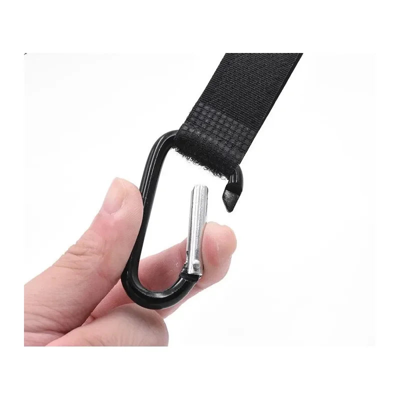 1-10pcs Stroller Hooks Adhesive Clasp Loop Buckle Clips Carabiner Cart Organizer Diaper Bag Shopping Pram Hook Buckles Hanger