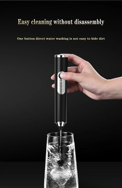 Cordless Home Kitchen Gadgets Electric Kitchens Accessories Milk Mixer Frother Mini Coffee Egg Beater Beating Tools Dining Bar