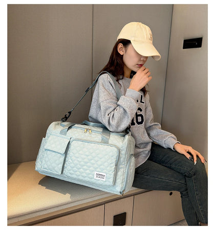Fashion Travel Bag Handbags Large Capacity Carry On Luggage Bags Men Women Shoulder Outdoor Tote Waterproof Sport Gym Bag