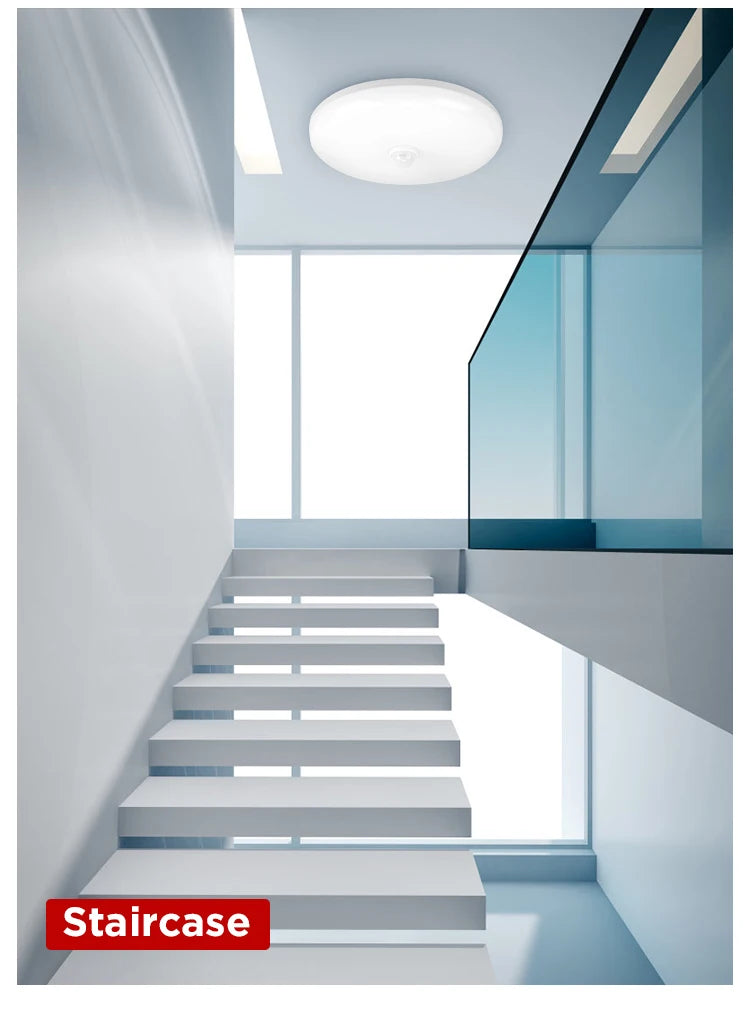 Smart Sensor LED Light Ceiling Lamp Modern Home Indoor Aisle LED Hanging Fixture Induction Lighting Living Room Luminaire Lamps