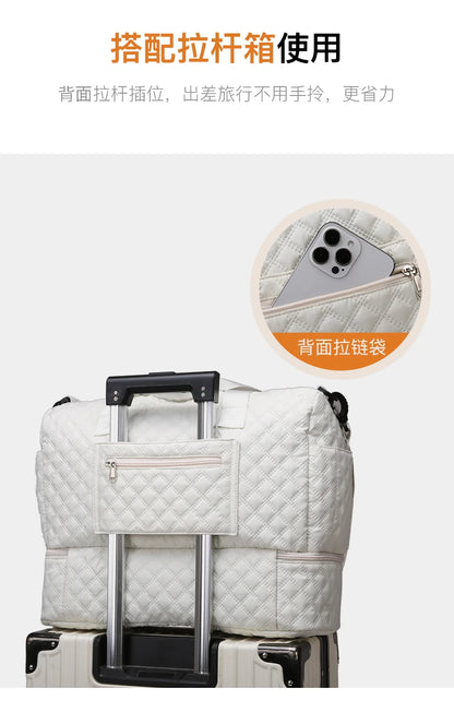 Large Capacity Travel Bags Luggage Organizer Bag Handbag Waterproof Portable Foldable Travel Clothes Storage Bag Shoulder Bags