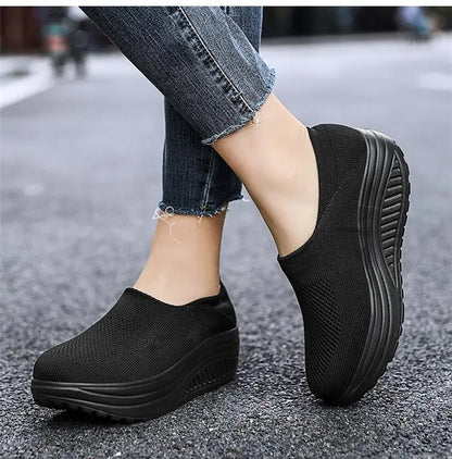 2024 Sneakers Shoes Women Footwear Platform Sneakers Trainers Shoes Ladies Loafers Chunky Sneakers Slip On Mujer Shoes Woman