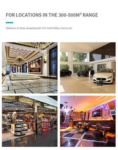 Smart Aroma Diffuser Hotel  Air Humidifier Essential Oil Diffuser APP Bluetooth Vertical Atomization Timing Fragrance Machine