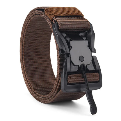 Tactical Belt Magnetic Buckle Belt Casual Nylon Tooling Training Belt Men's Trousers Belt Designer Men and Women Belt