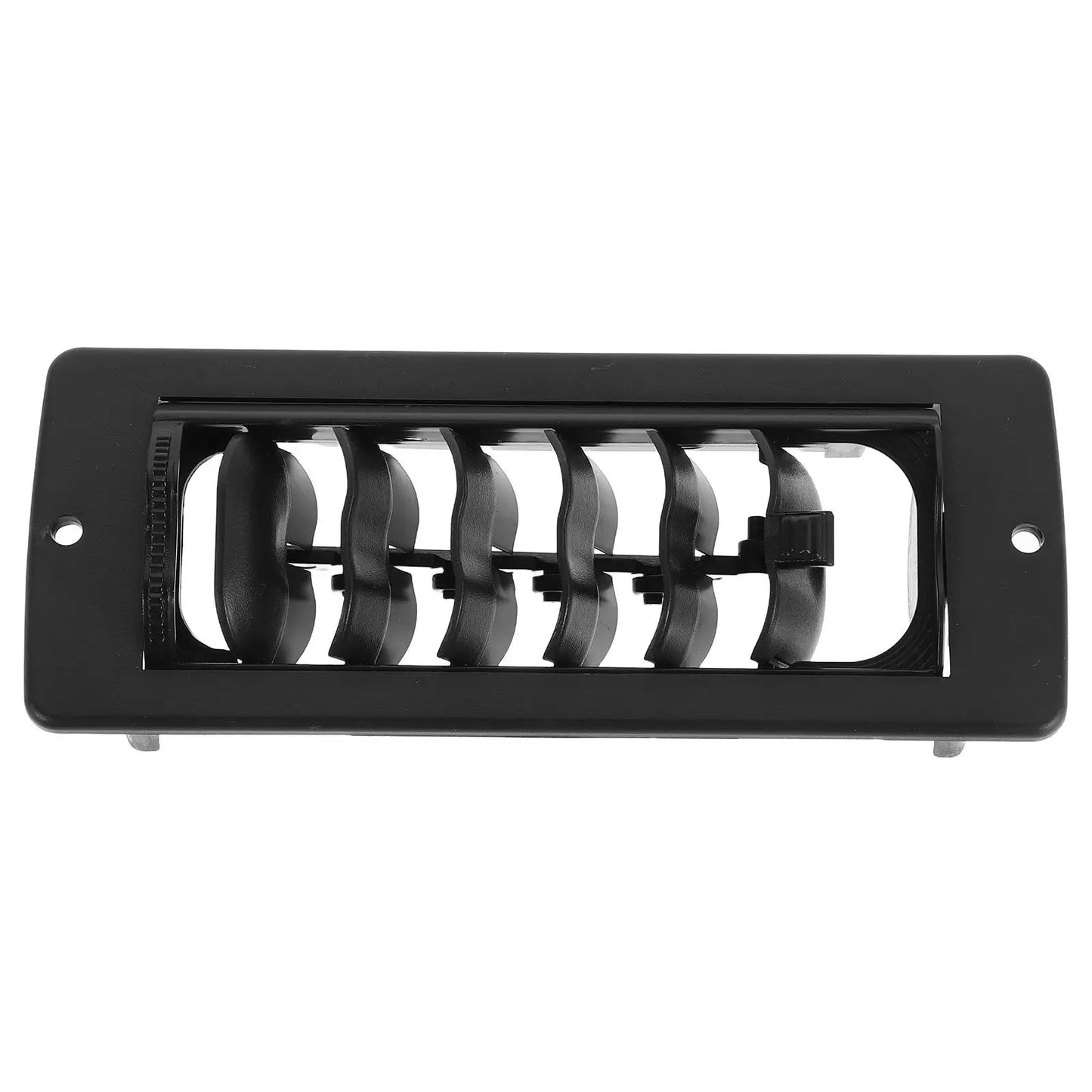 Black Plastic Mount Heater Vehicle Air Conditioning Outlet Car Vent Grill Universal Dashboard Truck Electrical Part Interior