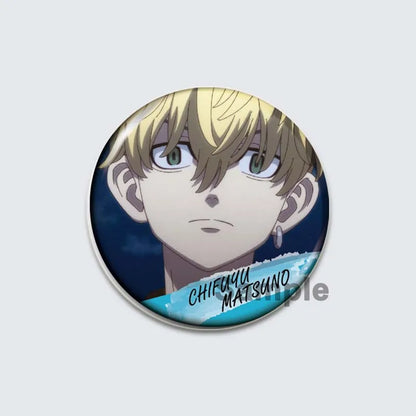 Fashion Accessories Anime Tokyo Revengers Brooches Backpack Clothes Accessories Decor Lapel Pin Badge for Fan's Collection Gifts