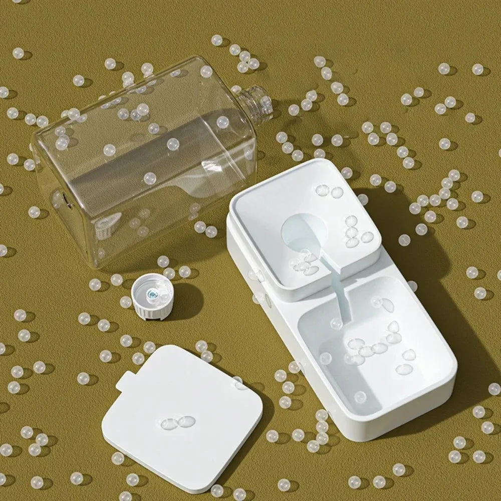 Pet automatic feeder cat water dispenser dog bowl medium-sized dog feeding water feeding basin combination food storage bucket