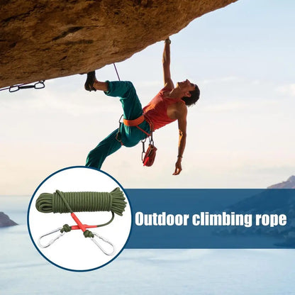 Climbing Rope 5m/16ft Outdoor Safety Nylon Ropes Outdoor Gear Working Protection Paracord For Escape Rescue Survival Parachute