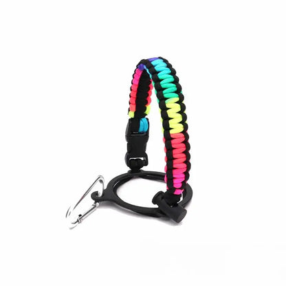 Water Bottle Holder With Strap Fits Wide Mouth Bottles Paracord Cup Handle  Durable Carrier Secure Accessories for Hydro Flask