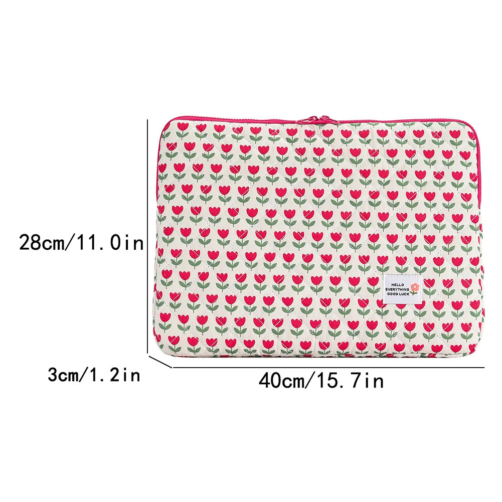 Computer Bag Portable Computer Cover Bag Zipper Cover Laptop Sleeve Case Computer Pocket Briefcase Compatible for 14 in Notebook