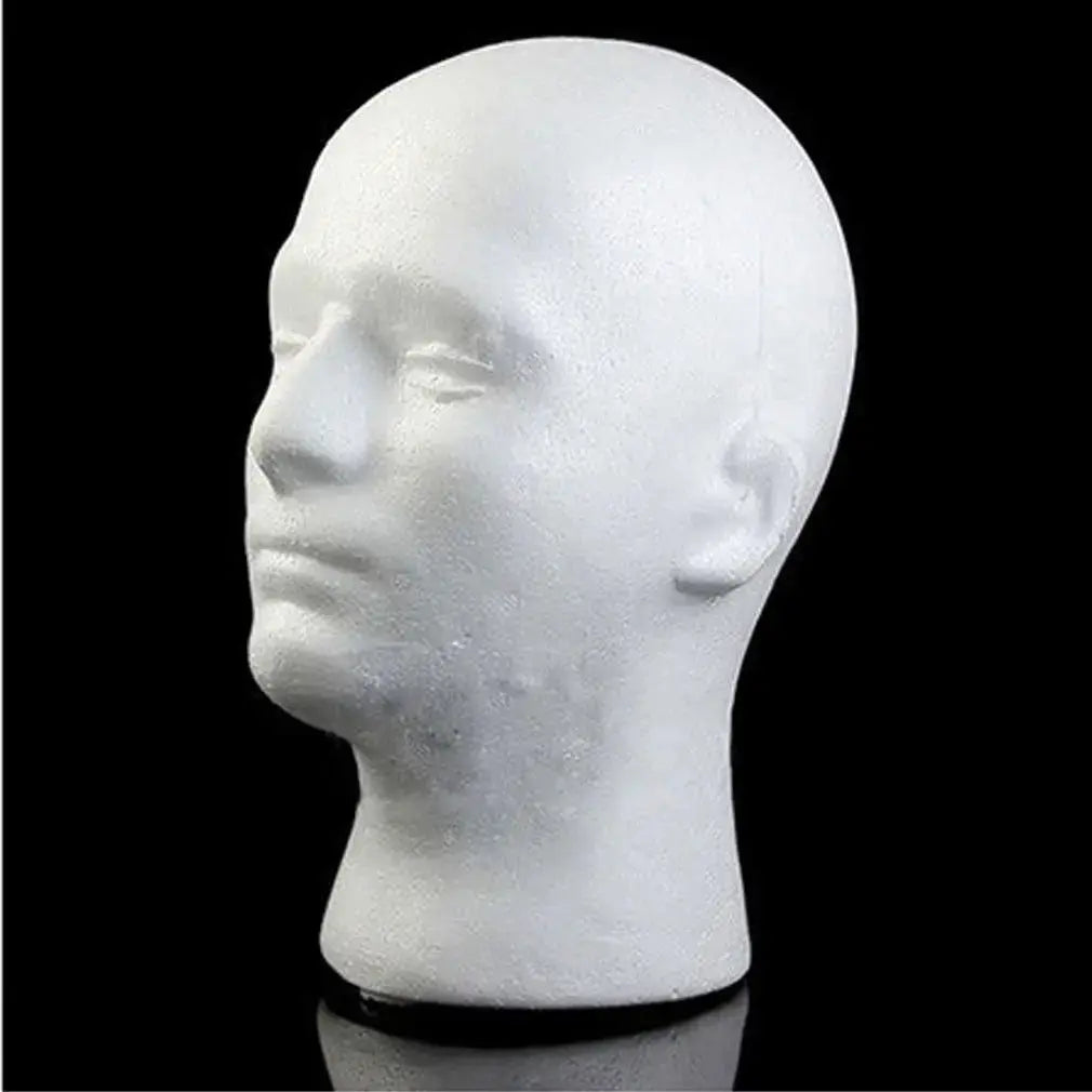 Head Mould Foam Family Foam Head Foam Head Fixed Props Display Head Wig Practice Plastic Wig Crochet Hooks