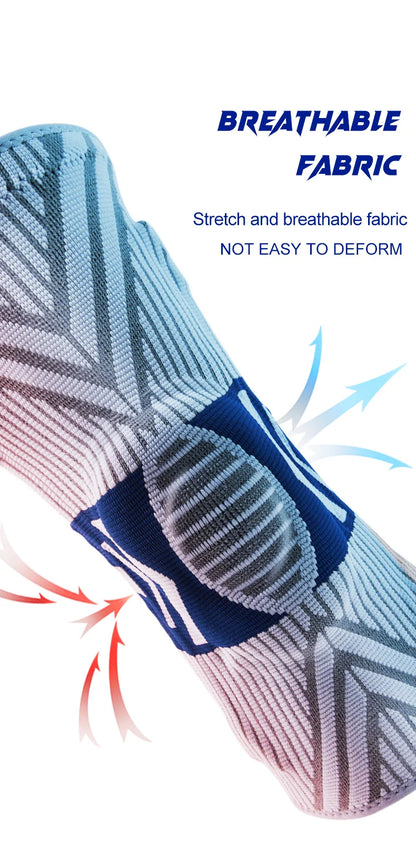 2025 Latest Knee Support for Men Pressurized Elastic Knee Brace with Silicone Spring Basketball  Volleyball Knee Pads