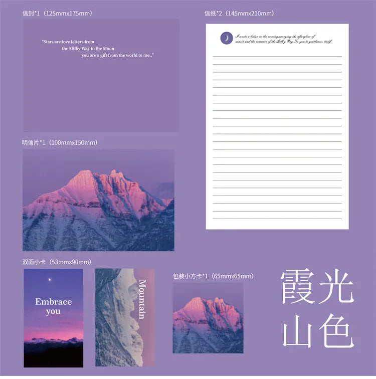 Stationary Paper and Envelopes Set Stationary Set for Women Girls and Men Boys Cute Stationary Writing Stationery Paper