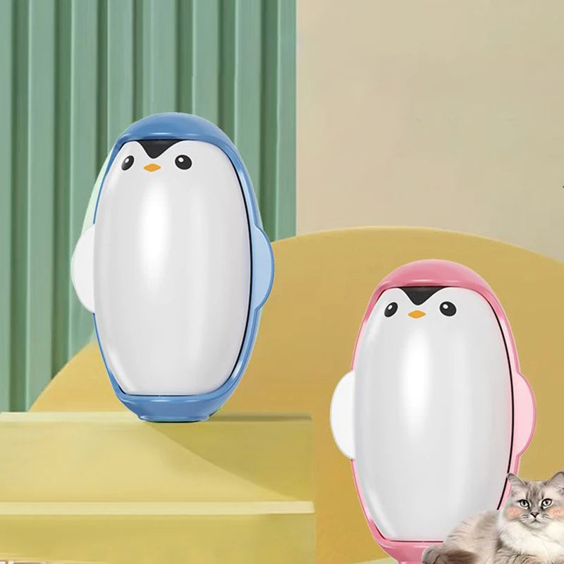 Penguin Lint Remover Household Portable Sticky Washable Reusable Mini Roller Brush Ball Suitable For Pet Hair Clothing Cleaning