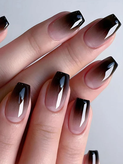 ARTAUG 24PCS Medium Almond Fleshcolor Press On Nails Fake Nails Pink Summer Nails Press On Nails Detachable Reusable Girl Gift